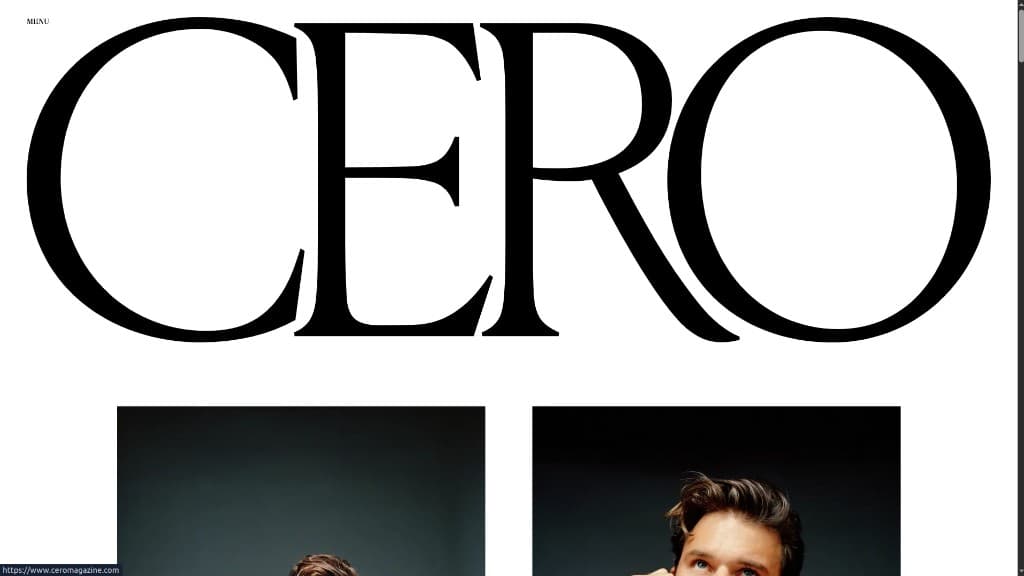 CERO Magazine background